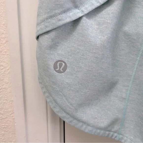 Lululemon Speed Up Short 2.5" Heather Lux Multi Icing Blue/Icing Blue - Picture 8 of 12